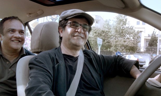 An undated handout picture shows director Jafar Panahi in a still from his film 'Taxi'. The movie will be presented in the Official Competition of the 65th annual Berlin Film Festival 'Berlinale', which runs from 05 to 15 February 2015.